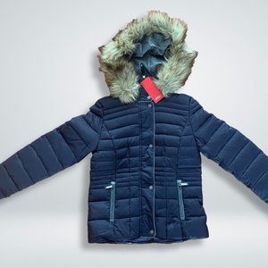 S. Oliver Navy Puffer Jacket